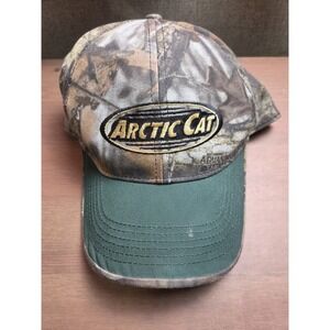 Arctic Cat Camo Snapback Hat Advantage Timber Hunting Made In USA